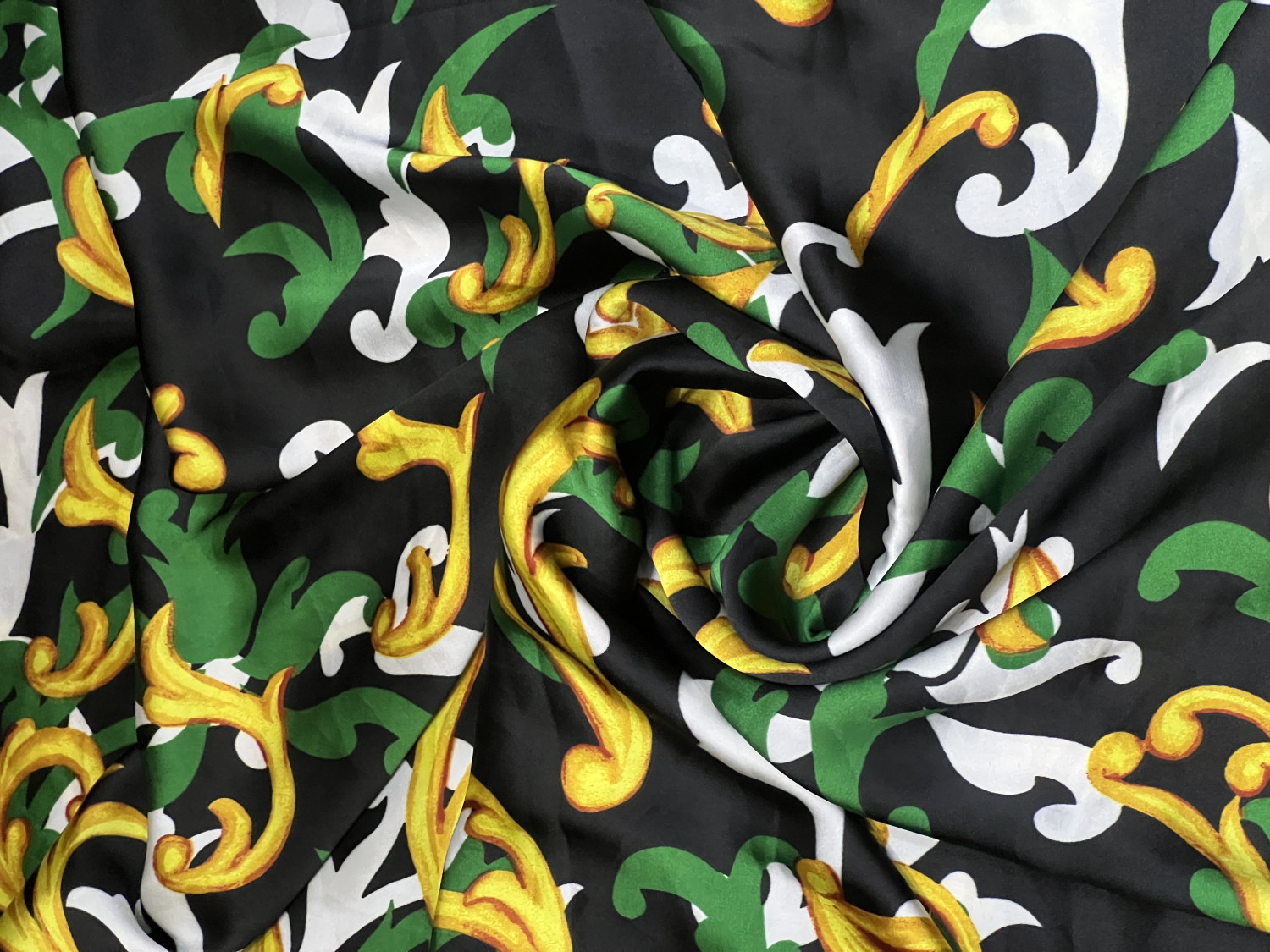 Italian designed silk