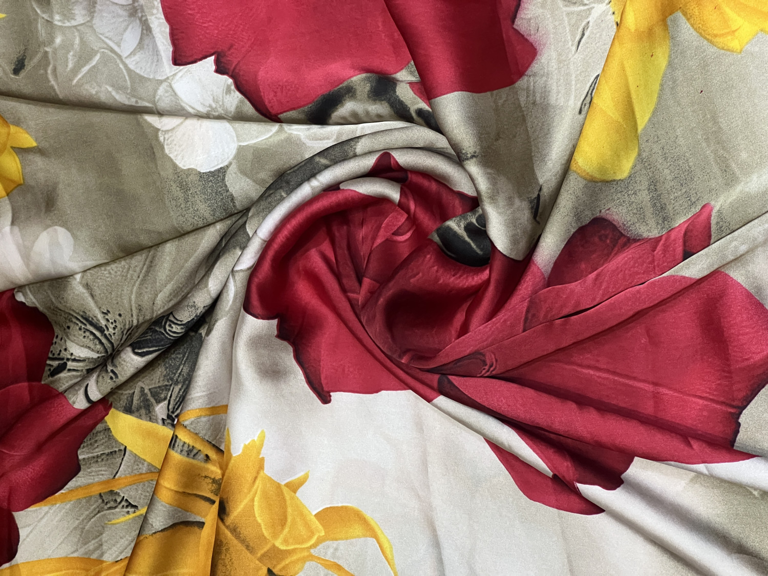 Italian designed silk
