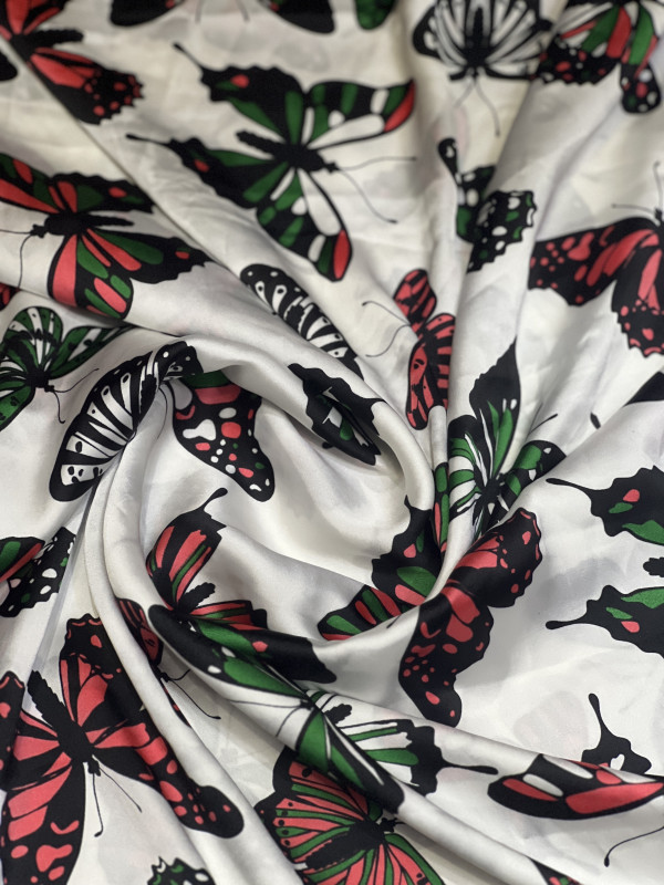 Italian designed silk