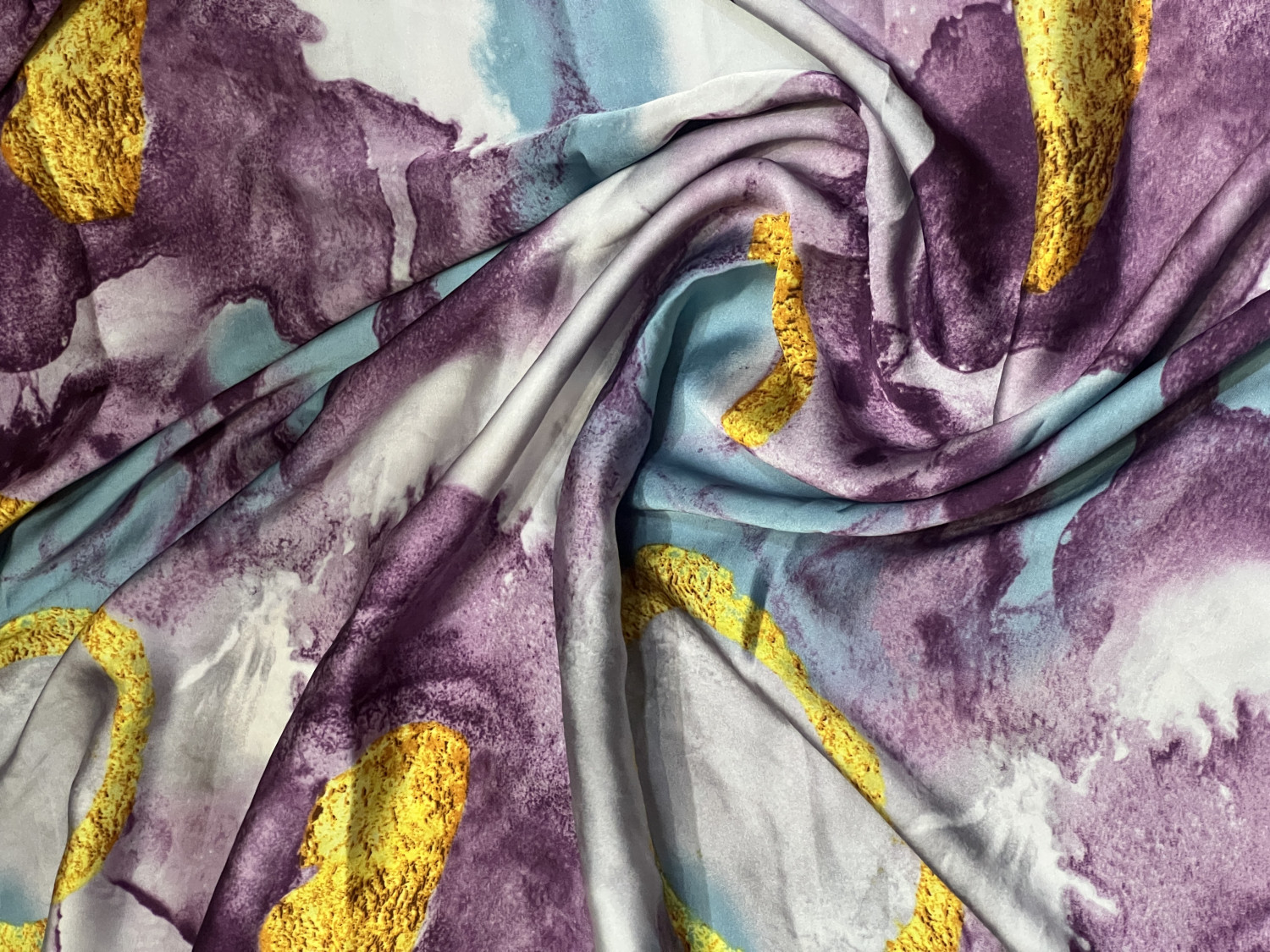 Italian designed silk